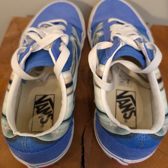 Vans Old Skool Blue Airbrush Limited Edition Skate Shoes Classic - Size 5.5M7W main image 7